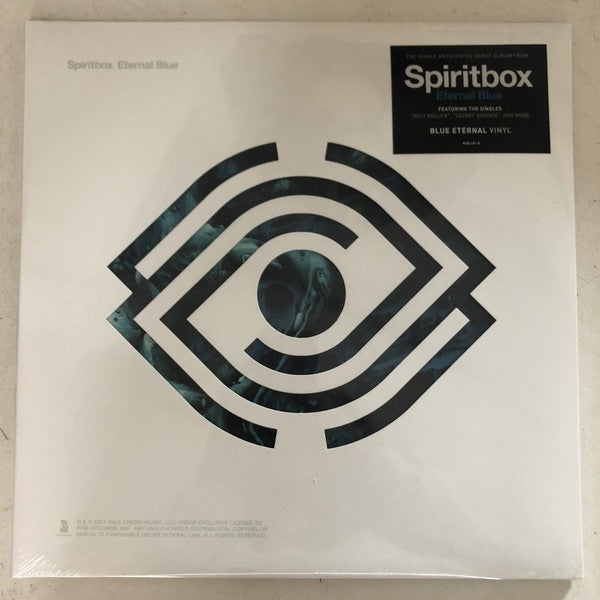 Spiritbox – Eternal Blue - New LP Record 2021 Pale Chord Blue Eternal Vinyl - Metalcore - Shuga Records