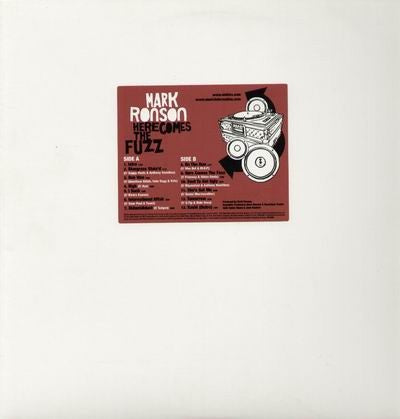 Mark Ronson – Here Comes The Fuzz - VG+ LP Record 2003 Elektra USA Promo Vinyl - Hip Hop / Pop Rap