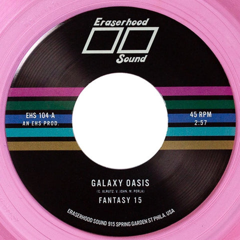 Fantasy 15 – Galaxy Oasis / Julieta - New -7" Single Record 2021 Eraserhood Sound Pink Clear Vinyl - Funk / Soul / Psychedelic