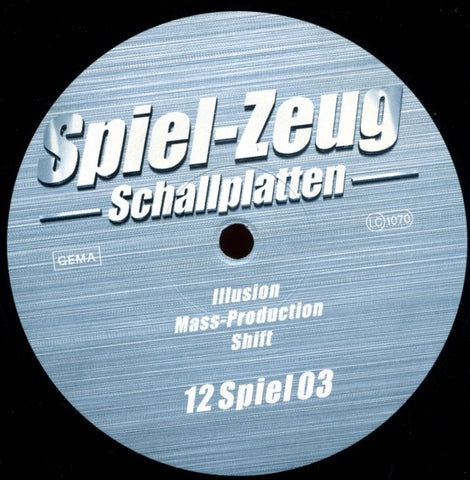 Nuca – Illusion - New 12" Single Record 1998 Spiel-Zeug Schallplatten Germany Vinyl - Techno