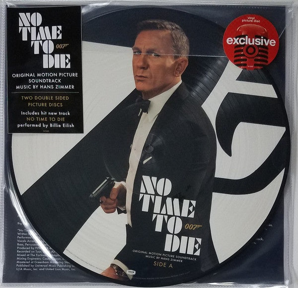 Hans Zimmer / Billie Eilish – No Time To Die (Original Motion Picture) - New 2 LP Record 2021 Decca Europe Picture Disc Vinyl - Soundtrack - Shuga Records