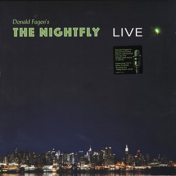 Donald Fagen - Donald Fagen's The Nightfly Live - New LP Record 2021 UMG 180 gram Vinyl - Pop Rock / Jazz-Rock - Shuga Records