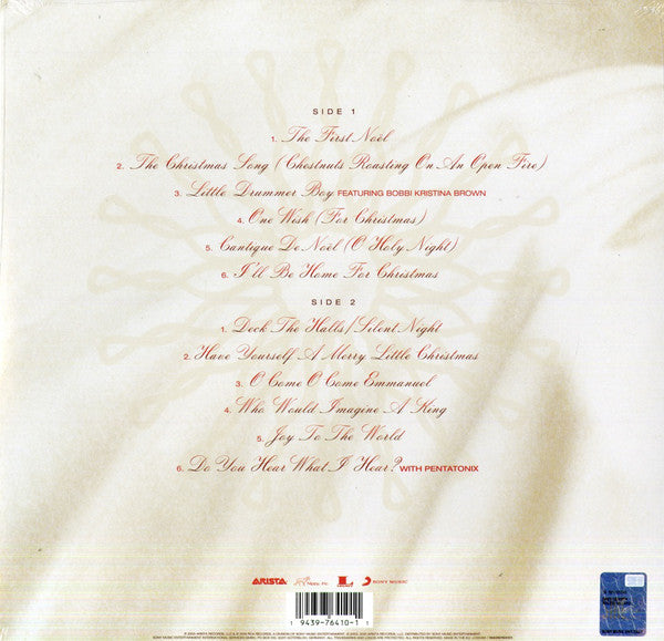 Whitney Houston – One Wish: The Holiday Album (2003) - New LP Record 2021 Arista USA Vinyl - Holiday / Soul / Pop / Christmas