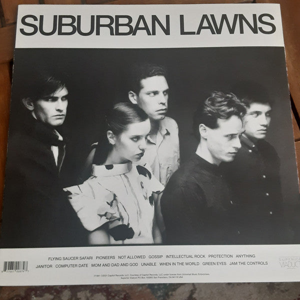 Suburban Lawns – Suburban Lawns (1981) - New LP Record 2021 Superior Viaduct USA Vinyl - New Wave / Art Rock - Shuga Records
