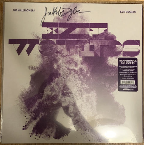 The Wallflowers – Exit Wounds - New LP Record 2021 New West USA Cool Grey and Purple Marbled Vinyl & Signed Autographed -