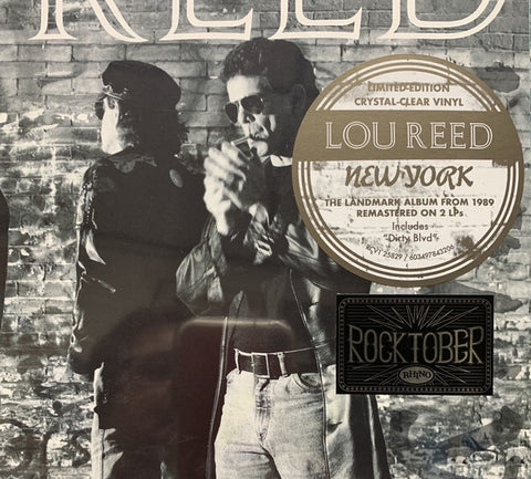 Lou Reed – New York (1989_ - New 2 LP Record 2021 Sire Rhino German Clear Vinyl - Pop Rock / Classic Rock