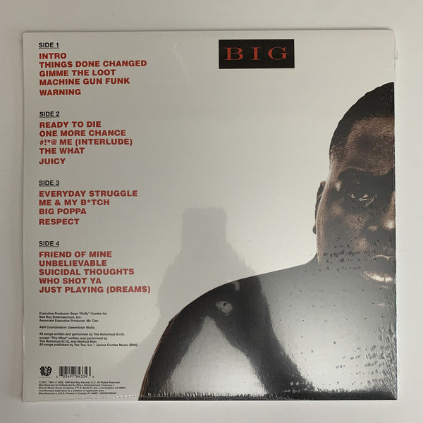 Notorious B.I.G. – Ready To Die (1994) - New 2 LP Record 2021 Bad Boy Vinyl - Hip Hop