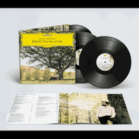 Daniil Trifonov, Johann Sebastian Bach – Bach: The Art Of Life  - New 3 LP Record 2021 Deutsche Grammophon German Import Vinyl & Book - Classical