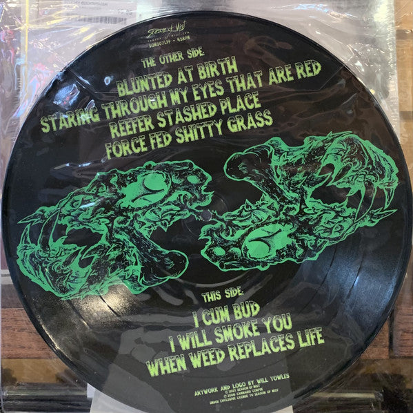 Cannabis Corpse – Blunted At Birth - New LP Record (2006) - New LP Record 2021 Season Of Mist USA Picture Disc Vinyl - Death Metal - Shuga Records