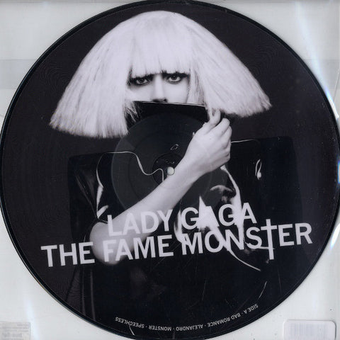 Lady Gaga - The Fame Monster - New LP Record 2009 Interscope USA Picture Disc Vinyl - Pop / Europop / Dance-pop