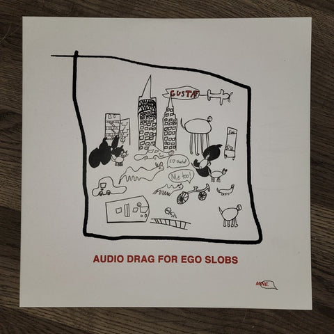 Gustaf – Audio Drag For Ego Slobs - New LP Record 2021 Royal Mountain Vinyl - Rock / New Wave / Post-Punk