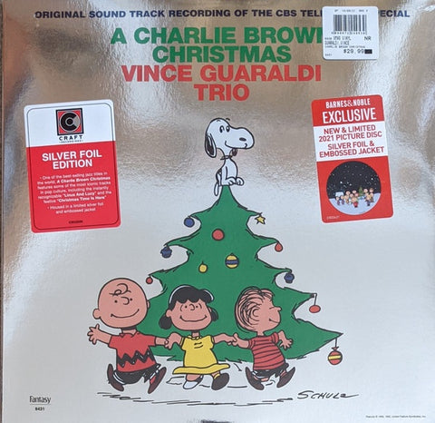 Vince Guaraldi Trio – A Charlie Brown Christmas (1965) - New LP Record 2021 Craft Fantasy Barnes and Noble Exclusive Picture Disc Vinyl - Holiday / Jazz / Soundtrack
