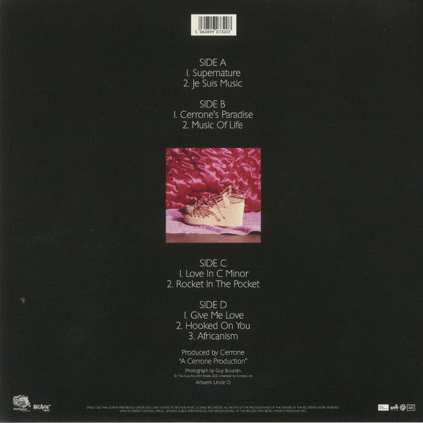 Cerrone – Instrumentals - New 2 LP Record 2021 Because Music Europe Import Vinyl - Disco / Euro-Disco