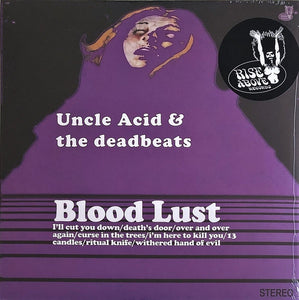 Uncle Acid & The Deadbeats – Blood Lust (2011) - New LP Record 2021 Rise Above Clear with Black, White & Purple Splatter Vinyl - Doom Metal / Acid Rock