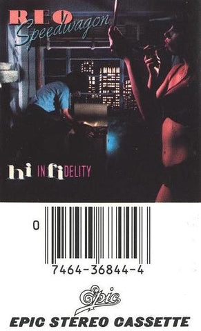 REO Speedwagon – Hi Infidelity - Used Cassette 1980 Epic Tape - Classic Rock