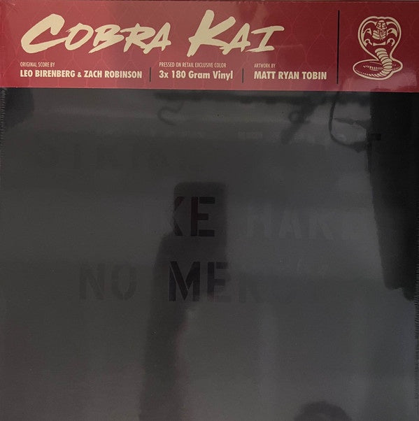 Leo Birenberg And Zach Robinson – Cobra Kai - New 3 LP Record 2021 Mondo Red/White/Blue Vinyl - Soundtrack - Shuga Records