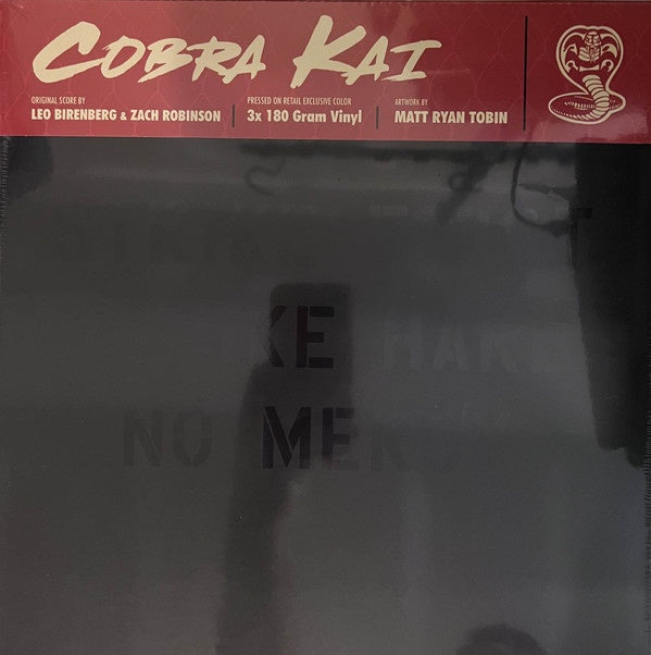 Leo Birenberg And Zach Robinson – Cobra Kai - New 3 LP Record 2021 Mondo Red/White/Blue Vinyl - Soundtrack