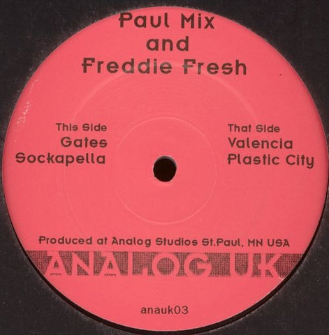 Paul Mix & Freddie Fresh – Gates - New 12" Single Record 1996 Analog UK Vinyl - Techno