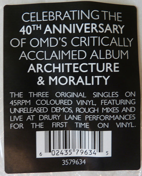 Orchestral Manœuvres In The Dark – Architecture & Morality (The Singles) - New 3 LP Record EMI Europe Red/Purple/Burgundy Vinyl - New Wave / Synth-pop - Shuga Records