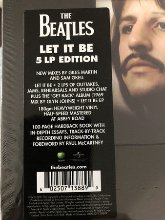 The Beatles – Let It Be (1970) - New 5 LP Record Box Set 2021 Apple German Import 180 gram Vinyl & Book & Poster - Pop Rock - Shuga Records