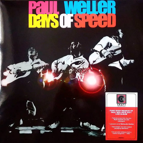 Paul Weller – Days Of Speed (2001) - New 2 LP Record 2021 Craft USA Vinyl - Pop Rock / Acoustic