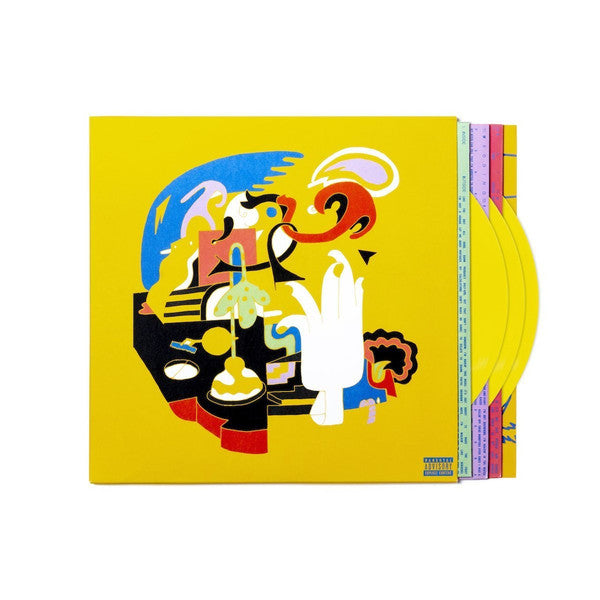 Mac Miller ‎– Faces (2014) - New 3 LP Record 2021 Warner REMember Music Yellow Vinyl - Hip Hop