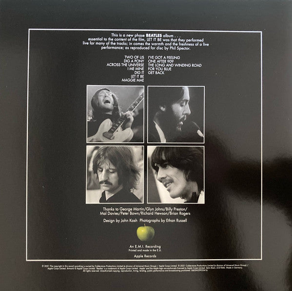 The Beatles – Let It Be (1970) - New LP Record 2021 Apple Europe Import Picture Disc Vinyl - Pop Rock