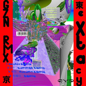 Gezan × EYヨ – GZN RMX - New EP Record 2021 十三月 Japan Vinyl - Rock / Hardcore / Abstract - Shuga Records