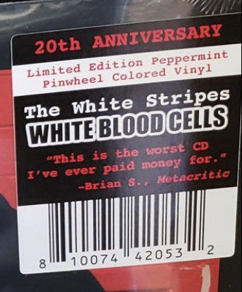 The White Stripes – White Blood Cells (2001) - New LP Record 2021 Third Man Red/White Peppermint Pinwheel Vinyl - Garage Rock / Blues Rock - Shuga Records