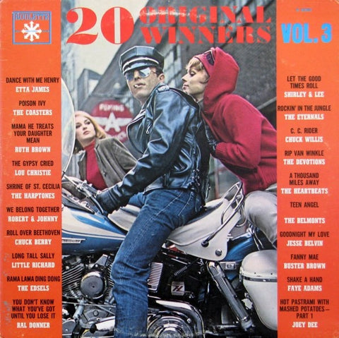Various – 20 Original Winners Vol. 3 - VG+ LP Record 1965 Roulette USA Vinyl - Pop Rock / Rhythm & Blues