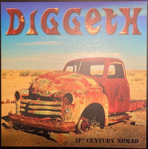 Diggeth – 21st Century Nomad - New LP Record No Dust Netherlands Import Gold Sparkle Vinyl - Hard Rock / Heavy Metal