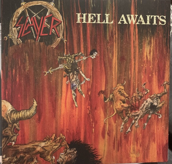 Slayer – Hell Awaits (1985) - New LP Record 2021 Metal Blade Velvet Red Marbled Vinyl & Poster - Thrash / Speed Metal - Shuga Records