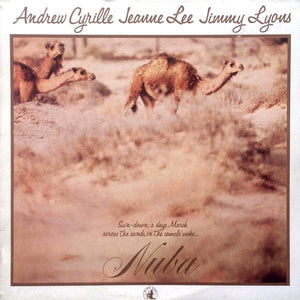 Andrew Cyrille / Jeanne Lee / Jimmy Lyons – Nuba - VG+ LP Record 1979 Black Saint Italy Vinyl - Jazz / Free Jazz