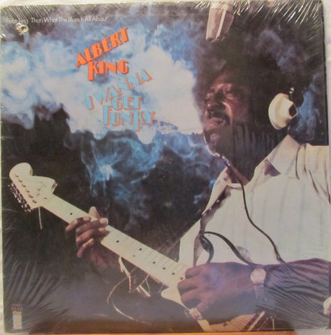 Albert King - I Wanna Get Funky - VG Lp Record 1974 USA Original Vinyl - Blues / Funk