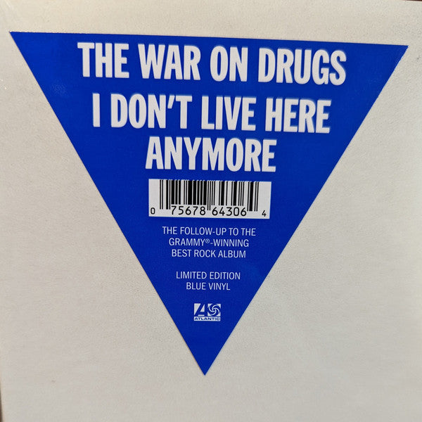 The War On Drugs – I Don't Live Here Anymore - New 2 LP Record 2021 Atlantic Indie Exclusive Blue Translucent Vinyl - Indie Rock - Shuga Records