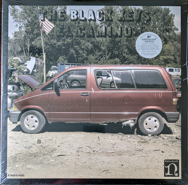 The Black Keys – El Camino (2011) - New 3 LP Record Nonesuch 10th Anniversary Vinyl & Poster - Alternative Rock / Blues Rock - Shuga Records
