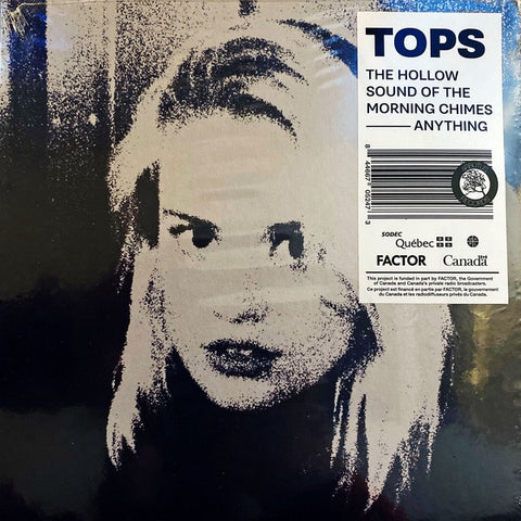 TOPS – The Hollow Sound Of The Morning Chimes / Anything - New 7" Single Record 2021 Canada Import Arbutus Vinyl  - Indie Rock / Dream Pop