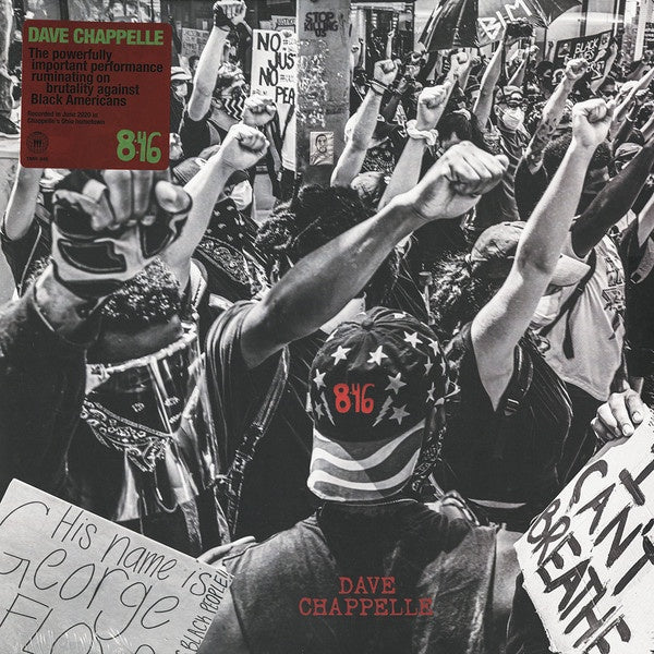 Dave Chappelle – 8:46 - New LP Record 2021 Third Man USA Black Vinyl - Comedy / Spoken Word - Shuga Records