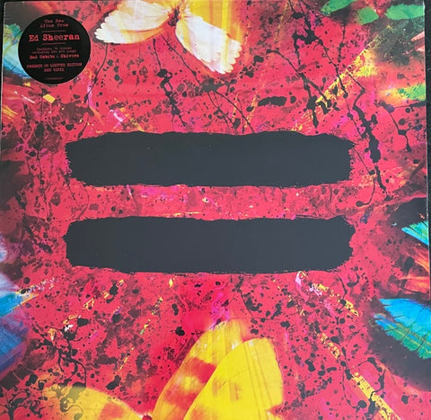Ed Sheeran – = (Equals) - New LP Record 2021 Atlantic Asylum Target Exclusive Red Translucent Vinyl - Pop Rock