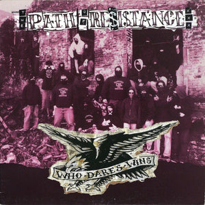 Path of Resistance - Who Dares Wins - New LP Record Store Day 2015 Victory USA RSD Random Colored Vinyl & Download - Hardcore - Shuga Records