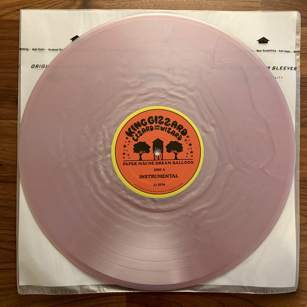 King Gizzard And The Lizard Wizard – Paper Mâché Dream Balloon & Instrumentals (2015) - New 2 LP Record 2021 ATO USA Pink & Blue Seagrass Vinyl, Download, Numbered & Lenticular Cover - Psychedelic Rock / Acoustic - Shuga Records