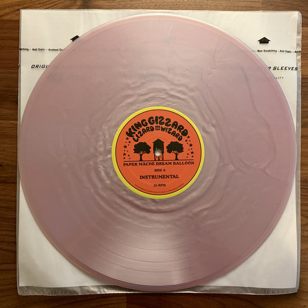 King Gizzard And The Lizard Wizard – Paper Mâché Dream Balloon & Instrumentals (2015) - New 2 LP Record 2021 ATO USA Pink & Blue Seagrass Vinyl, Download, Numbered & Lenticular Cover - Psychedelic Rock / Acoustic