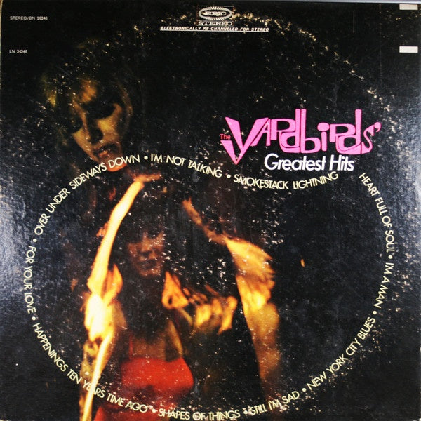 The Yardbirds - The Yardbirds' Greatest Hits - VG LP Record 1967 Epic USA Original Vinyl - Garage Rock / Psychedelic Rock / Mod / Blues Rock - Shuga Records