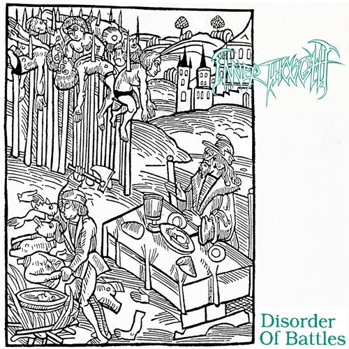 Inner Thought – Disorder Of Battles - Mint- 7" EP Record 1993 Witchhunt Switzerland Vinyl - Death Metal / Industrial