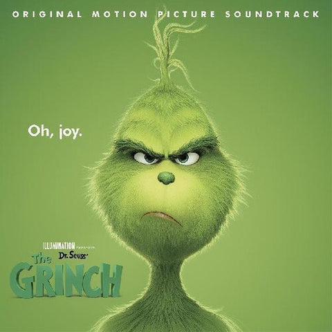 Various – Dr. Seuss' The Grinch - New LP Record 2021 Clear With Red & White "Santy Suit" Swirl Vinyl - Soundtrack / Holiday