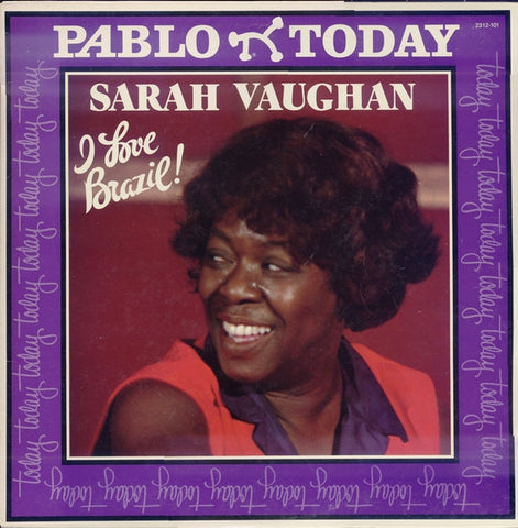 Sarah Vaughan - I Love Brazil! - VG+ 1979 Strereo USA - Jazz/Bossa Nova