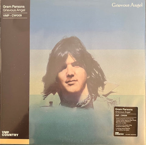 Gram Parsons – Grievous Angel (1974) - New LP Record 2021 Reprise Vinyl Me, Please 180 gram Turquoise Galaxy Vinyl & Booklet - Rock / Country Rock
