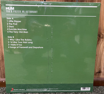 Hum ‎– You'd Prefer An Astronaut (1995) - New LP Record 2021 Sony RCA UK Red Vinyl - Alternative Rock / Shoegaze