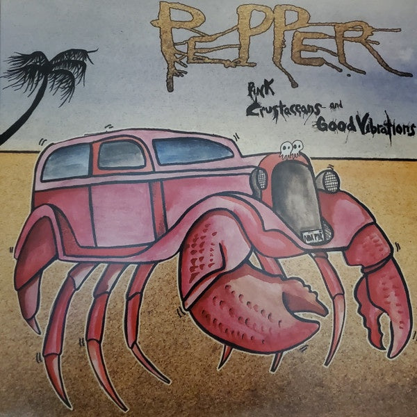 Pepper – Pink Crustaceans And Good Vibrations (2008) - New LP Record 2021 Law USA Pink with Black Smoke Vinyl - Reggae - Shuga Records