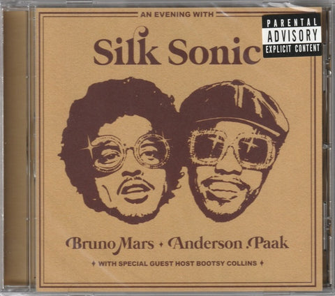 Silk Sonic (BRUNO MARS & ANDERSON.PAAK) – An Evening With Silk Sonic - New CD Album 2021 Atlantic - R&B / Soul / Funk / Disco